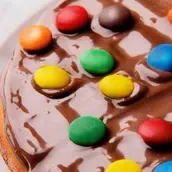 M&M's Chocolate Waffle