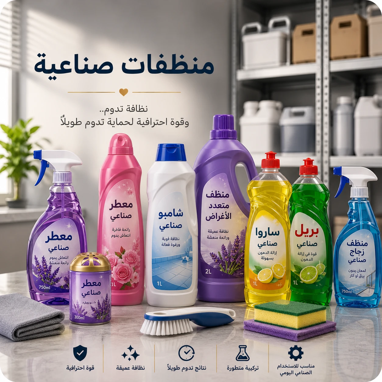 منظفات صناعية
