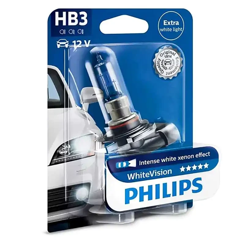 لمبة فيليبس WhiteVision HB3 اضاءة 130% اقوي