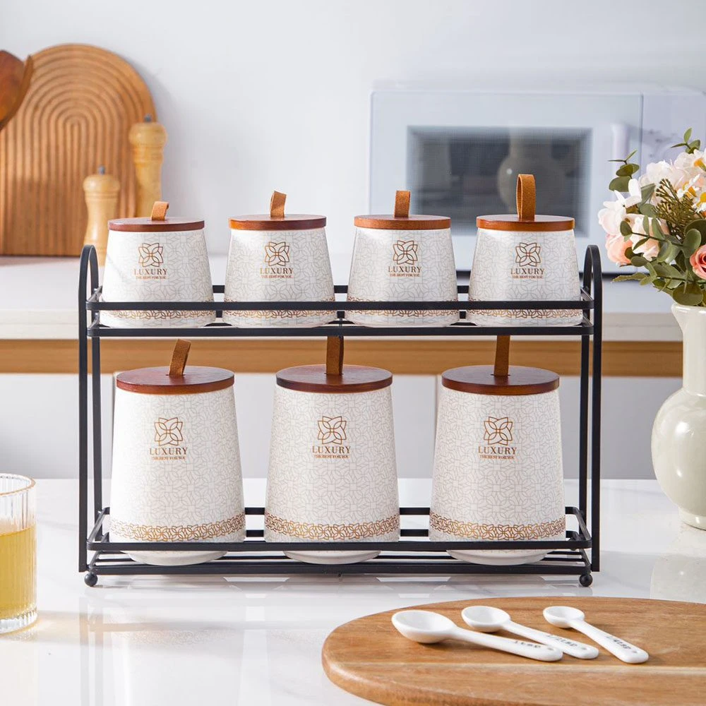 طقم توابل 11 قطعه – Luxury White