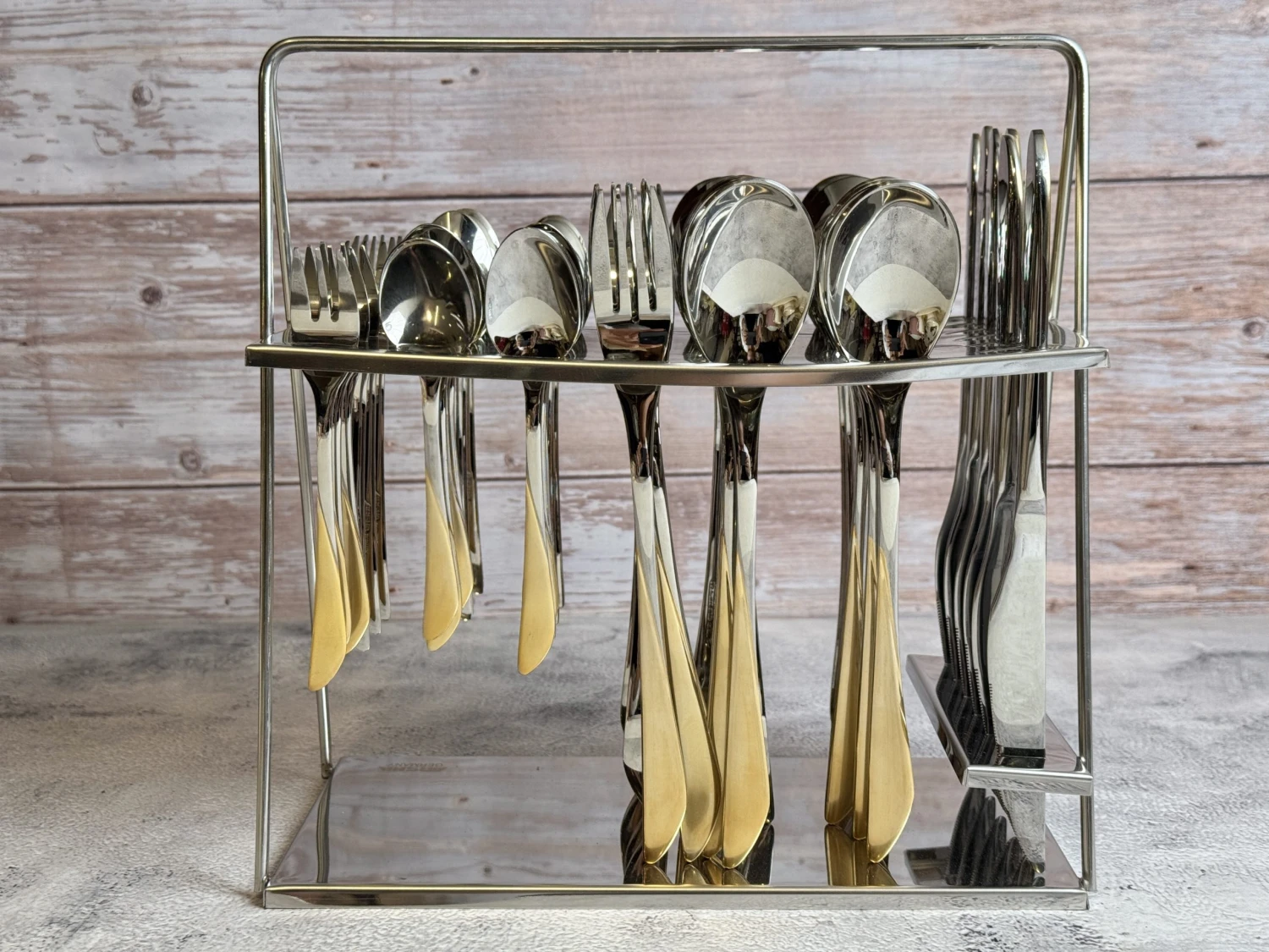 طقم معالق على حامل ٦٠ قطعه – DH02