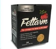 كبسولات فيتارم بلاك كارتون 30 كبسولة Fettarm black