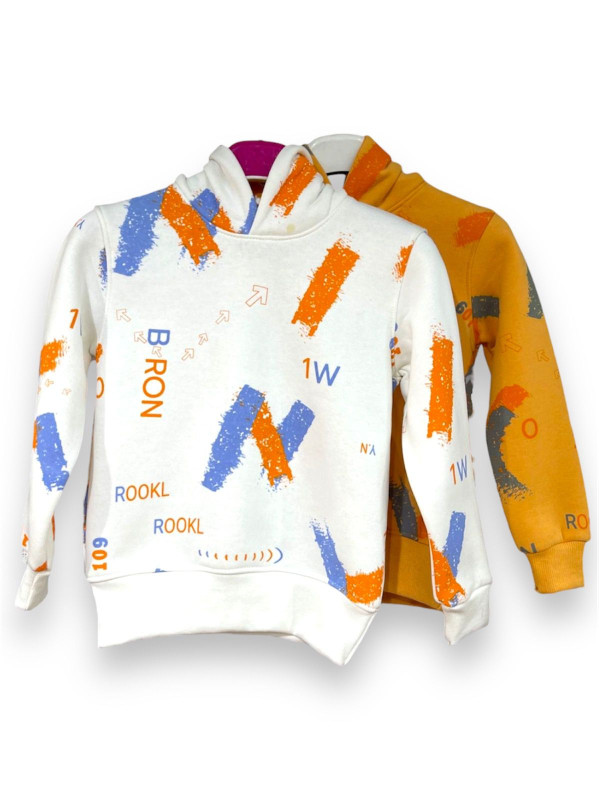 سويتشرت ولادي خامه ميلتون قطن 100%