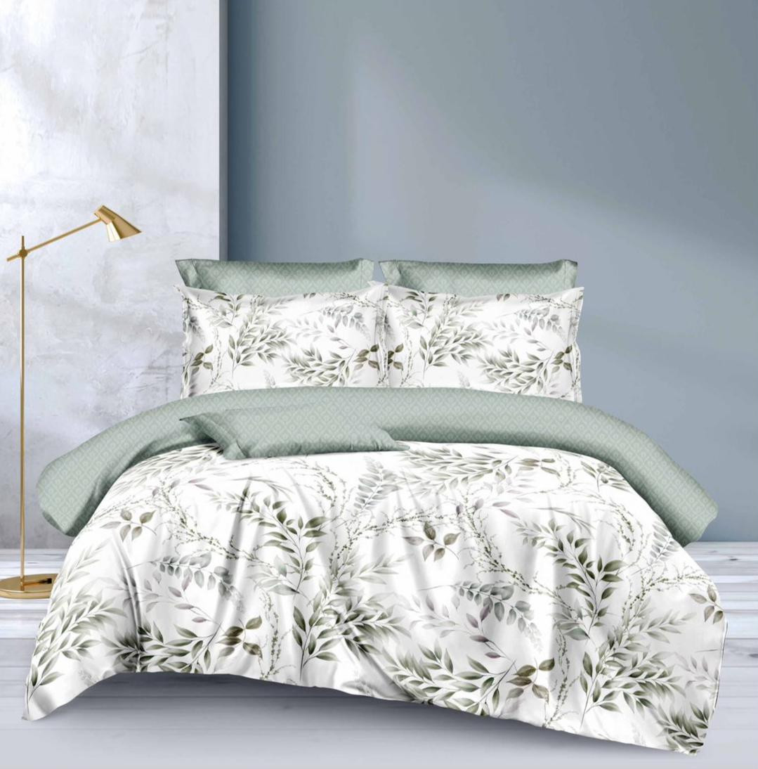 طقم ملايه سرير كبير - 4 قطع 240x260 مع 2 كيس مخده 160 سم خداديه - 50x75