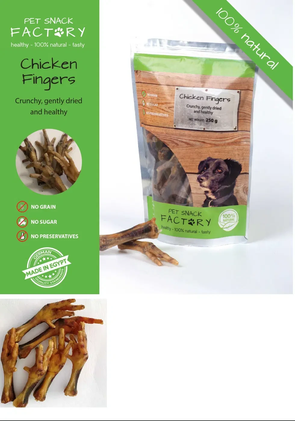 Factory Chicken Fingers 250gm