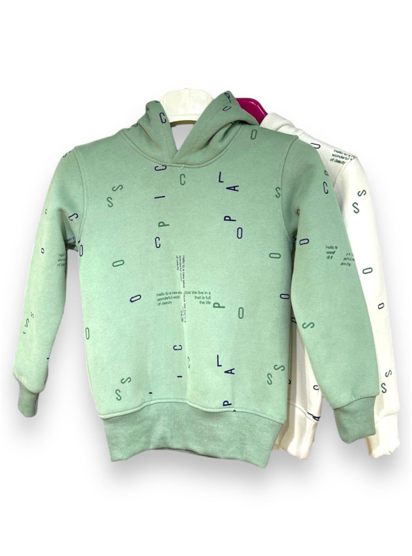 سويتشرت ولادي خامه ميلتون قطن 100%