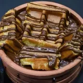 Nutella Fatteh Waffle