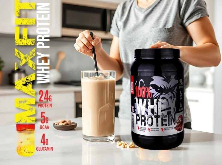 جار واي بروتين 30 اسكوب  فرولة max fit