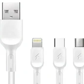 Cable 3 in 1 Micro-Type C Iphone Www