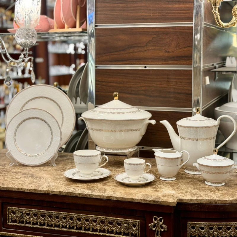 طقم سفره 112 قطعه – مارسيليا ايفورى نارومي