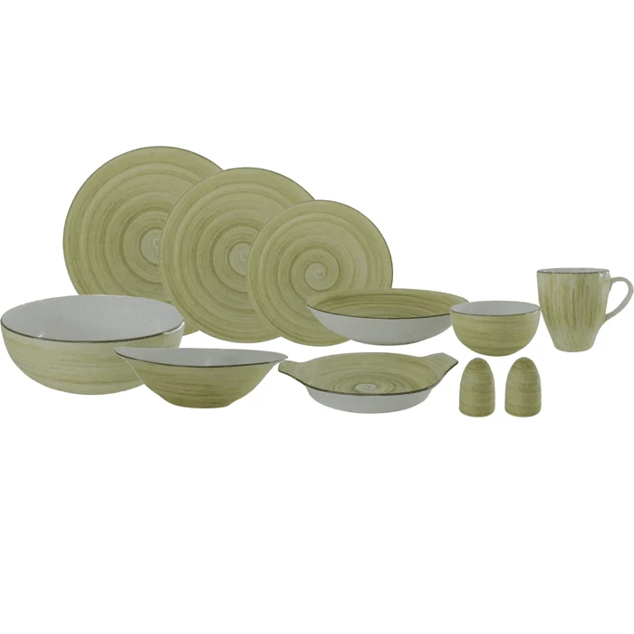 رويال ألفريدو طقم عشاء بورسلين 36 قطعة زيتى-ART-OILY