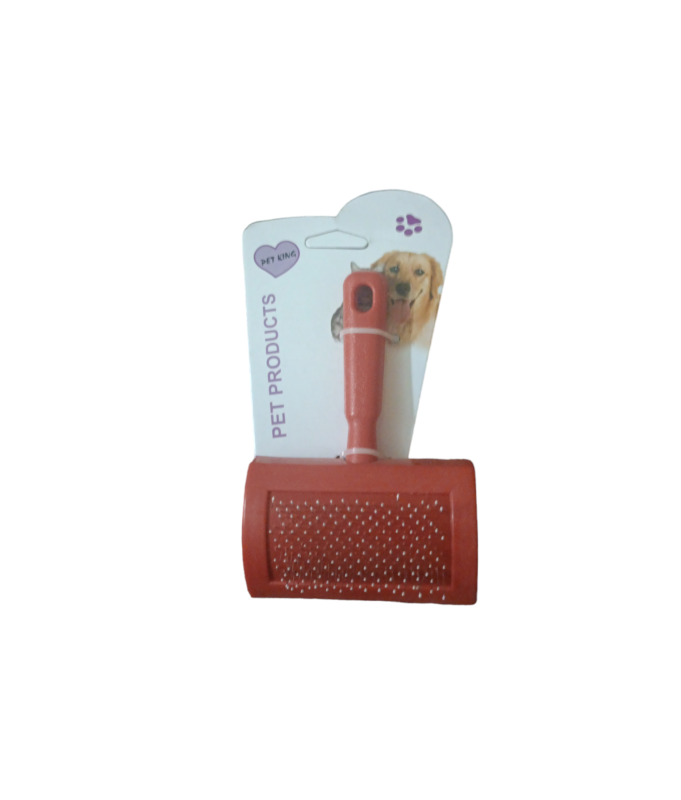 Small plastic wire brush for cats and small dogs