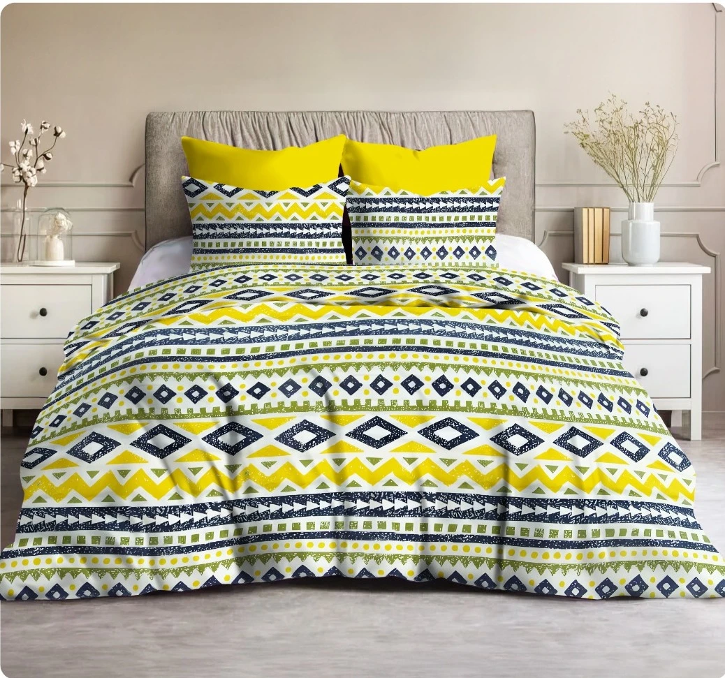 طقم ملايه سرير كبير فلات  مكون من 4 قطعه ملايه 260*240 قطن خامه العامريه