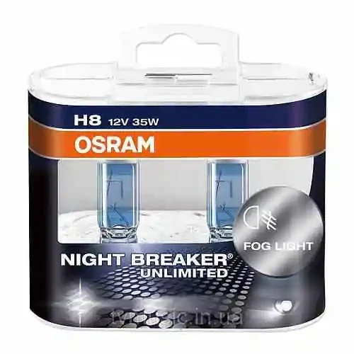 طقم لمبات H8 Night Breaker Unlimited 64212NBU