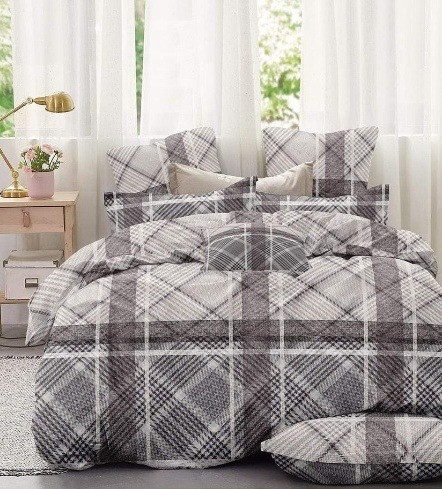 طقم سرير قطن تركى المجد  - مقاس كبير -4 قطع