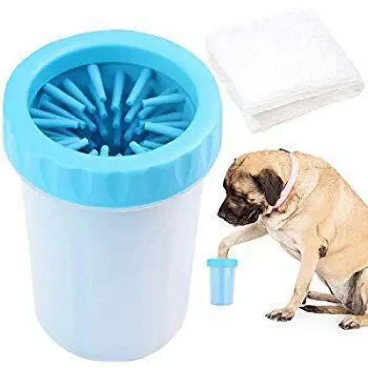 A cup for hand washing dogs and cleaning the palm is one of the easiest to use
