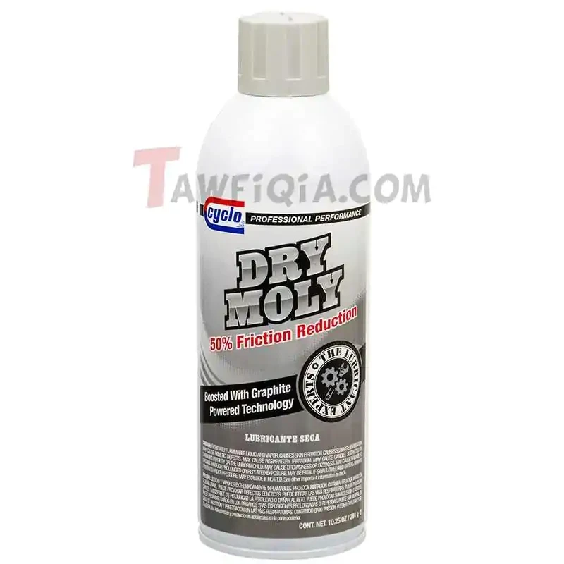 منظف اسطح ومزيل صدأ سبراي من سايكلو Dry Moly