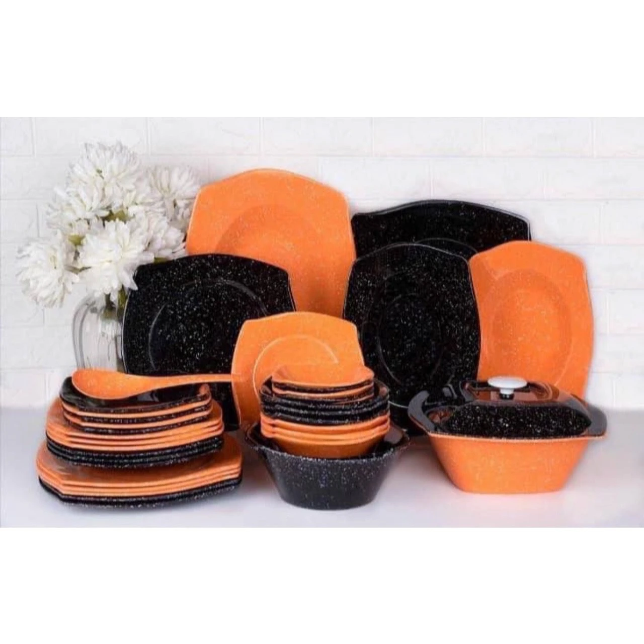 طقم ميلامين بيور 38 قطعه – R01