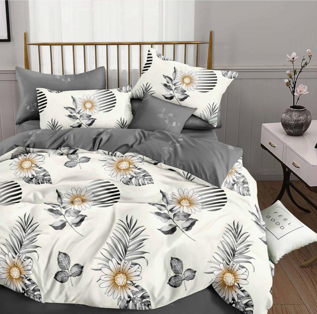 طقم ملاية سرير قطن - اطفال  - 6 قطع - 2 190*240 - كيس مخدة 45*120 - خدادية 50*70