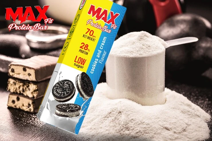 بار بروتين اوريو ب الكوكيز  70 جرام من max fit