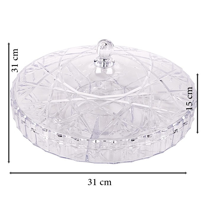طبق تسالى بونبونيرة أكريليك