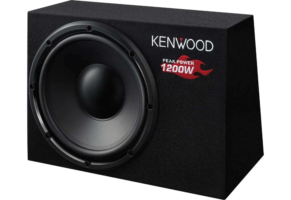 صب ووفر من كينوود بحجم 300 مم وبقوة 1200 واط - KSC-W1200B