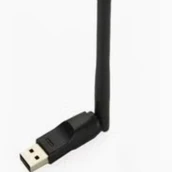 محول واي فاي لاسلكي بمنفذ USB أسود
