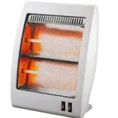 800W Halogen Heater, 2 Candles, 2 Temperature Switches, National Sky Heater As_4(1118)