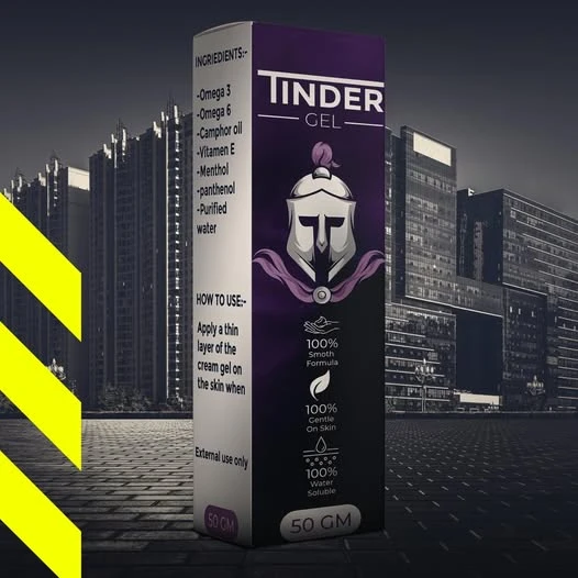 TINDER GEL لتاخير القذف وتكبير العضو