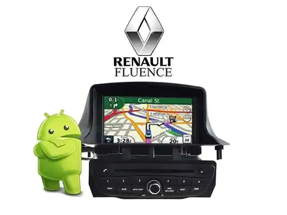 جهاز DVD اندرويد GPS لسيارة رينو فلوانس