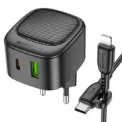 PD 20W P TypeC Charger Borofone For Lightning High Speed IPhone +QC3.0 BAS22A