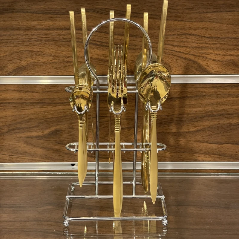 طقم معالق علي حامل ARSHIA