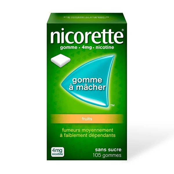 NICORETTE 4mg GOMME