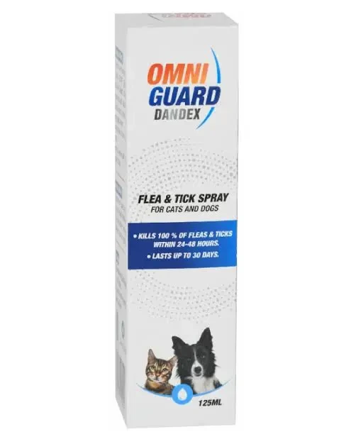 Omni guard flea&tick spray 125ml
