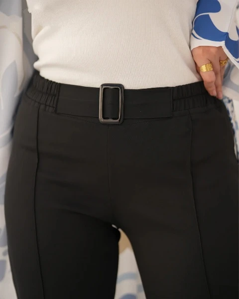 بنطلون شارليستون - لون اسود