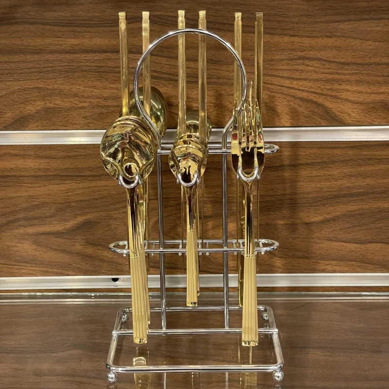 طقم معالق علي حامل ARSHIA