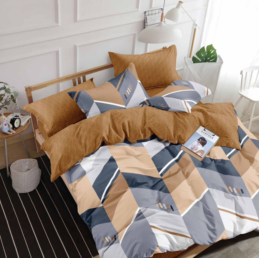 طقم ملاية سرير قطن للاطفال -  6 قطع للاسرة   متعدد الألوان، مطبوع