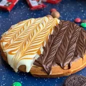 Half And Half Waffle