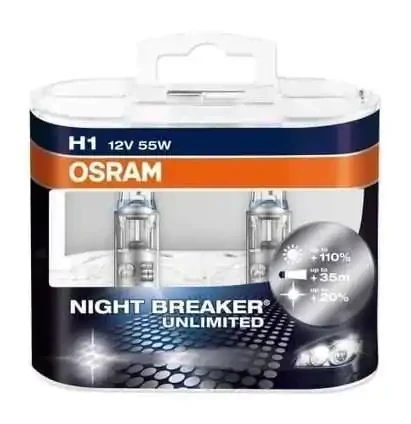 طقم لمبات H1 Night Breaker Unlimited 64150NBU
