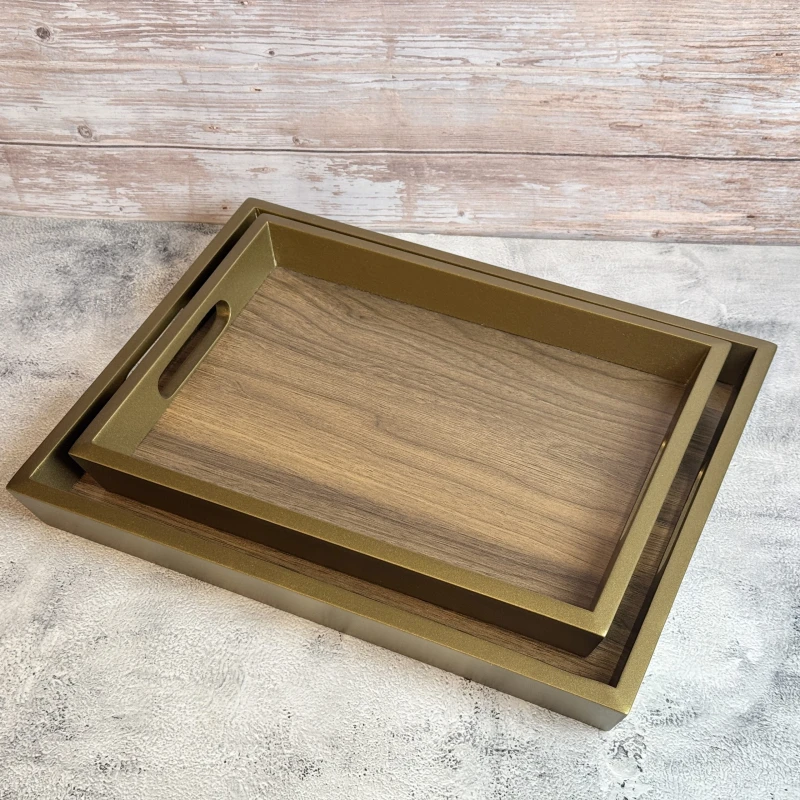 طقم صواني خشب ٢ ق – T02