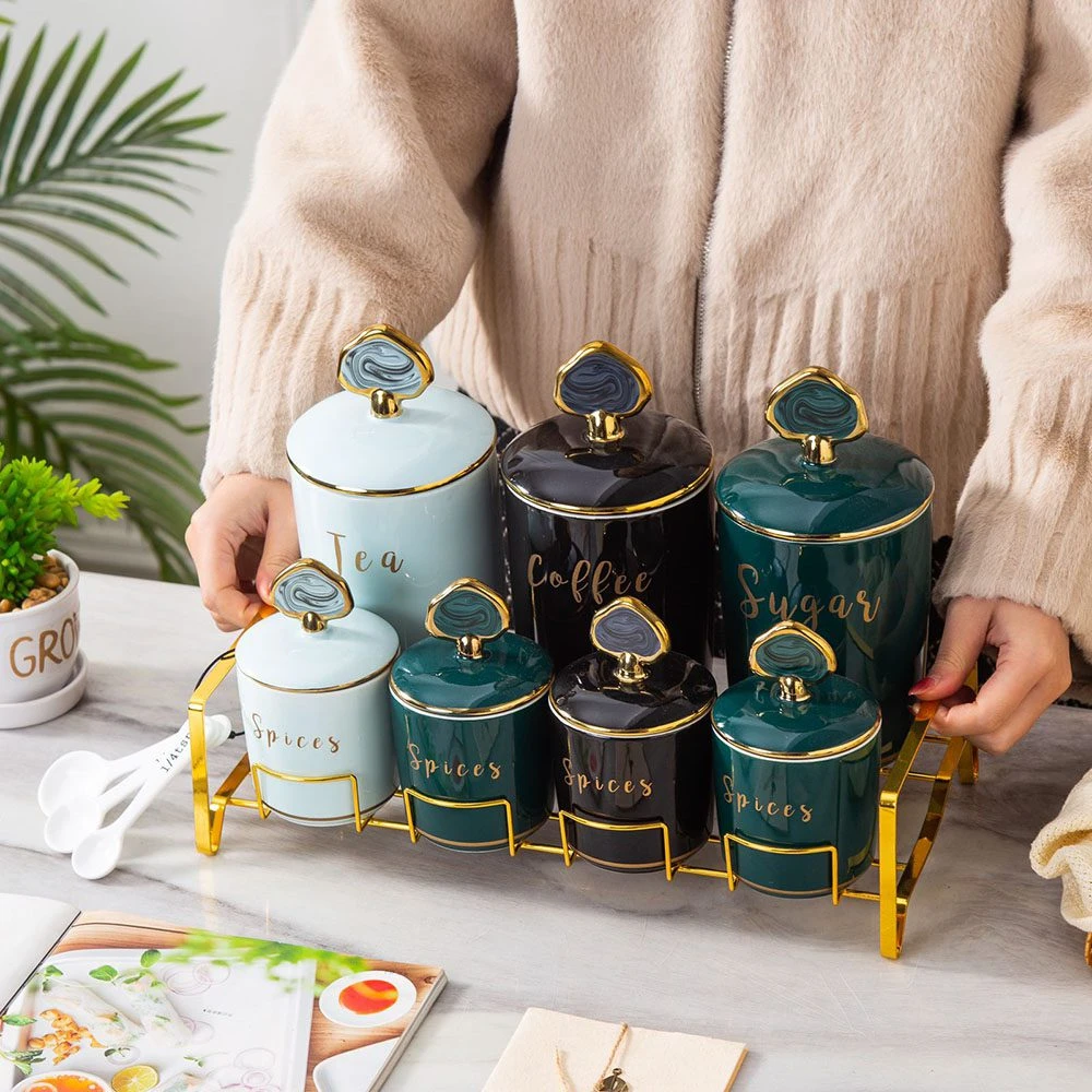 طقم توابل  11 قطعه – Green/Gray/Sky Blue