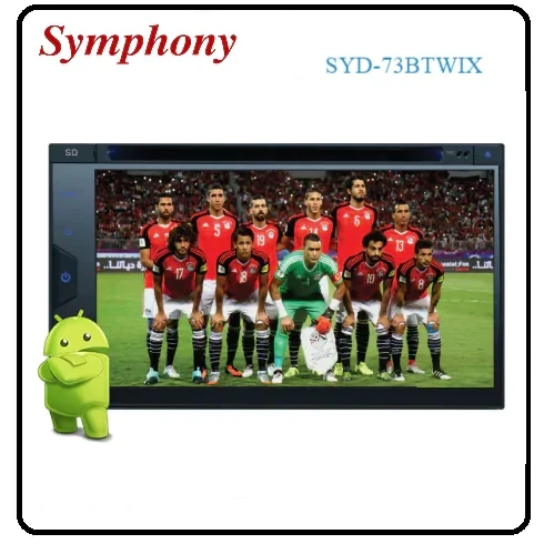 سيمفونى (اندرويد QUAD CORE) شاشة متعددة الوسائط 7 بوصة SYD-73BTWIX