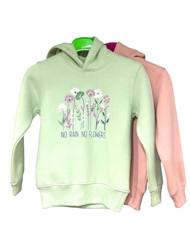 سويتشرت بناتي خامه ميلتون قطن 100%