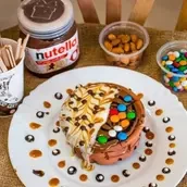 Half And Half Konafa Casserole