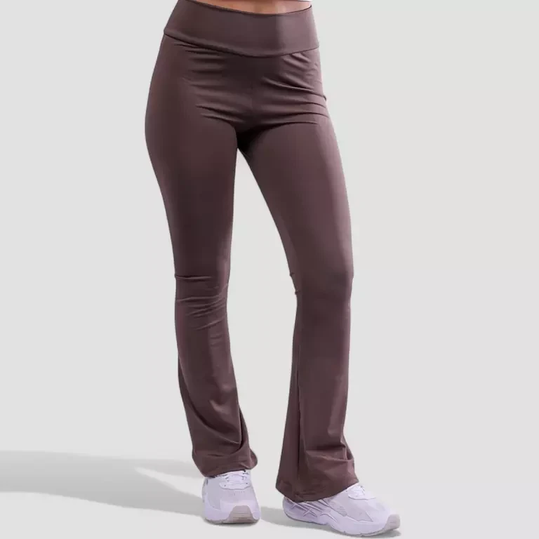 Light Brown Flared Pants