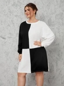 WOMEN`S PLOUSE BLACK AND WHITE