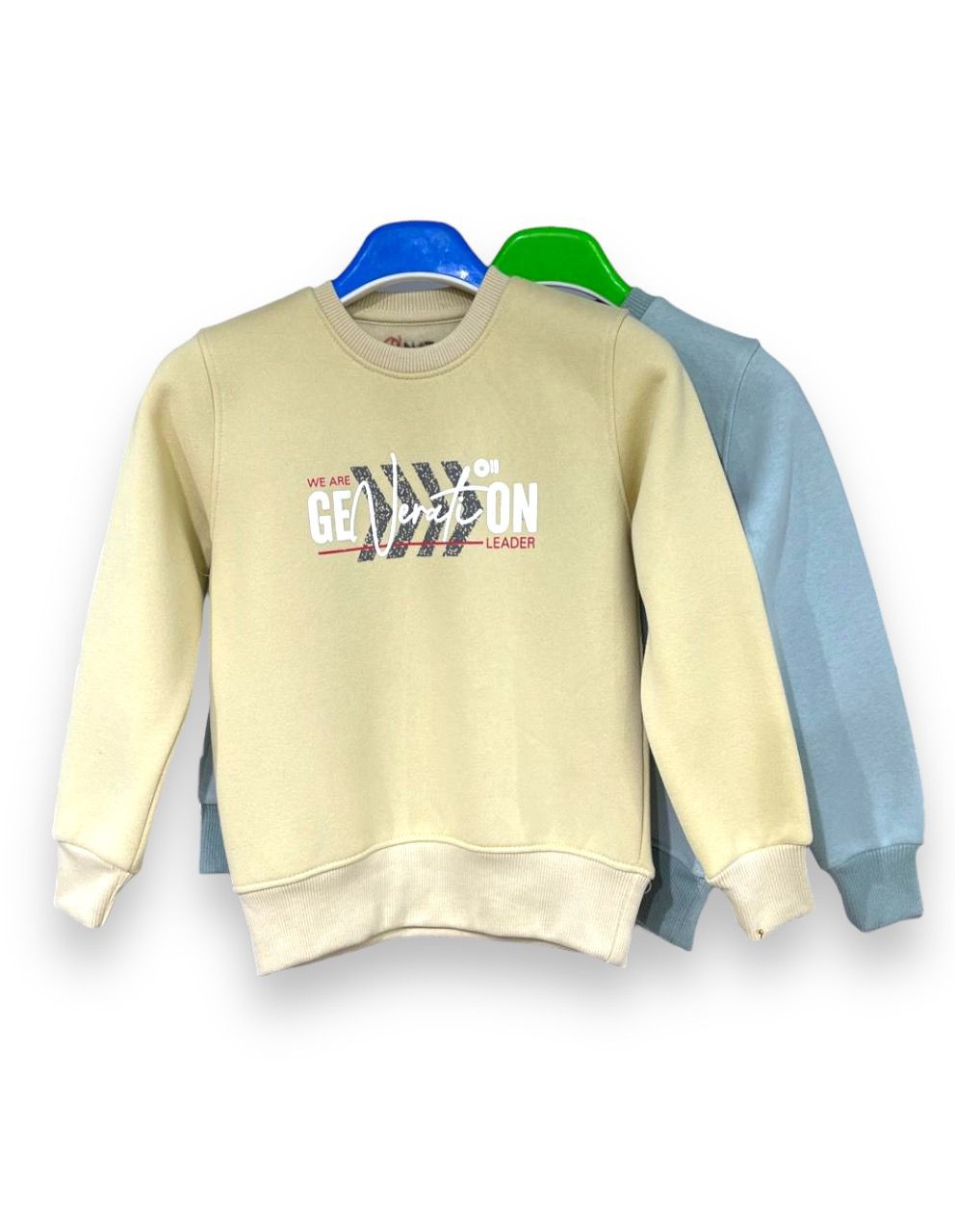 سويتشرت ولادي خامه ميلتون قطن 100%