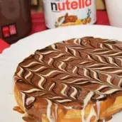 Nutella Chocolate Waffle