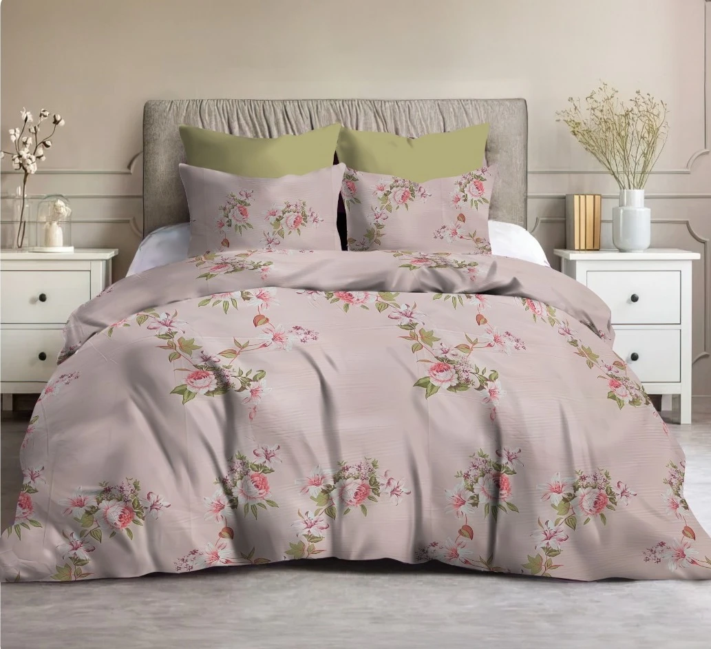 طقم ملايه سرير اطفال فلات مكون من6قطع 2ملايه 200*240 قطن خامه العامريه