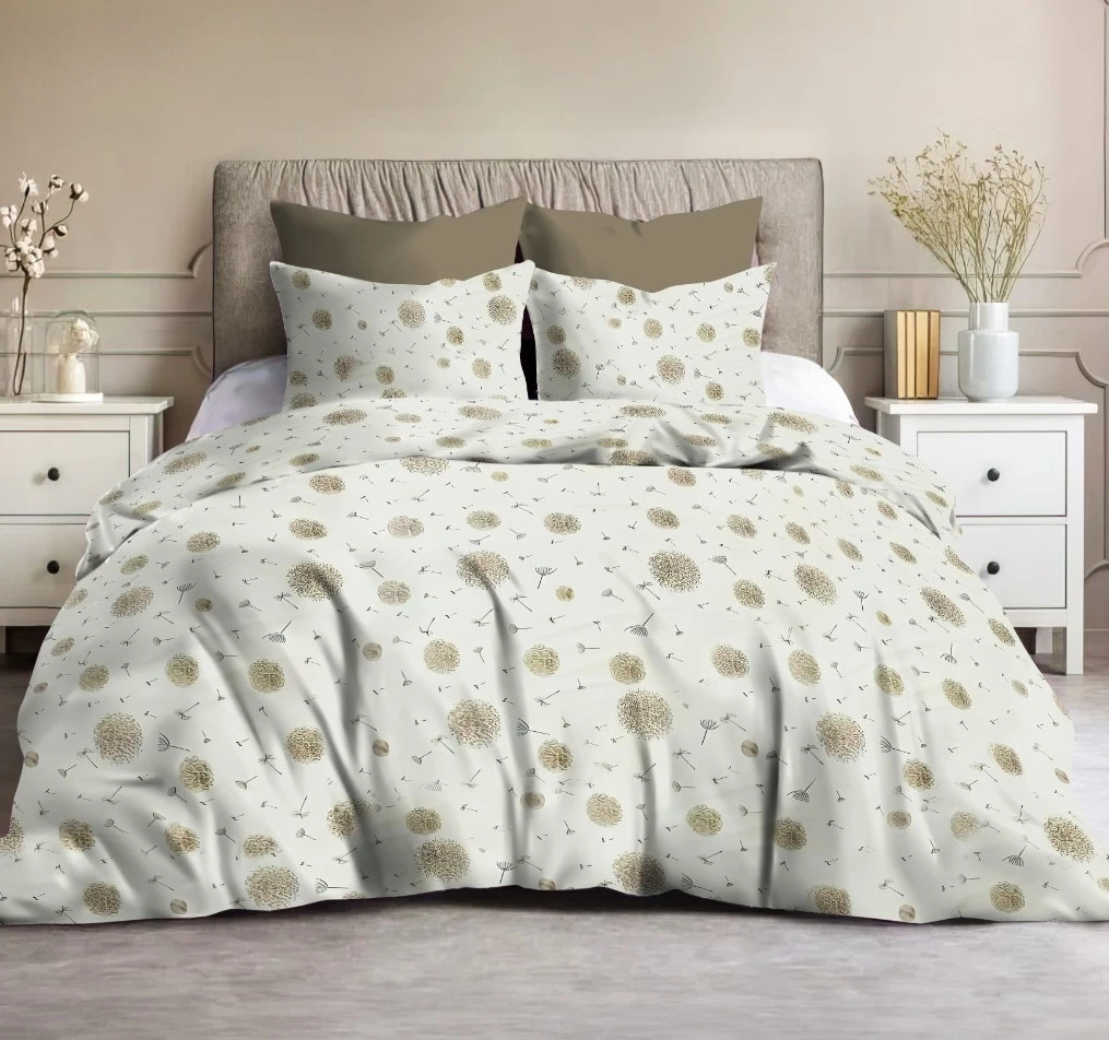 طقم ملايه سريركبير فلات مكون من4 قطعه ملايه 260*240 قطن خامه العامريه